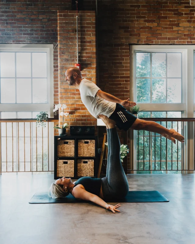 Balance. Trust. A little airtime. Acro Yoga blends strength, play, and connection in the best way.

Come move with us Tuesdays at 6:30 PM at the Power Plant and see what Acro is all about.

#acroyoga #yoga #yogaclasses #climbsoill #climbinggym