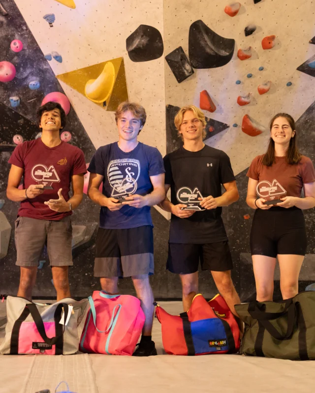 One more day until we crown the next Bouldering Series Champions.

Our setters are hard at work today building the Finals problems on the left side of the Boulder Wall at Steel Shop. That section will be closed for a bit—but the good news? Fresh boulders drop Sunday 😉

And a reminder: You don’t have to be competing to come hang.

Bring your friends, grab a drink, and pull up for the vibes. Finals are always one of the best nights of the year.

Stop by the Steel Shop tomorrow at 8 PM to see who wins.

If you wanna keep the stoke high, we'll be having an after party at Two Plumbers - feel free to stop by.

Big thanks to our sponsors:
@4handsbrewingco 
@tsvusa 
@betafund 
@soill 
@weareupshotcoffee 
@regionsbank 
@swades_world 

#indoorclimbing #climbing #climbsoill #boulderingseries #climbingcompetition #competition
