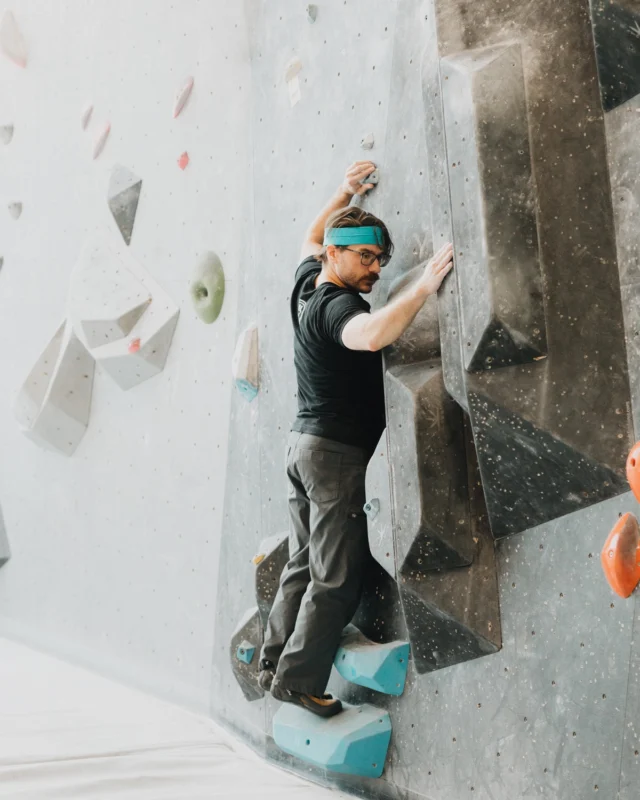 We’re taking some time to spotlight a few of the people who make this community what it is. First up: James.

One thing about James—he puts in the work.

If he’s not on the wall, he’s on the mat miming every move and trying to solve the puzzle before he pulls back on. And if the beta doesn’t click right away? He keeps after it.

He’s into anything technical—kneebars, hand-heel rockovers, and movement that makes you think. If it’s challenging, he’s probably psyched on it.

He’s also not afraid to throw conventional beta out the window in favor of what he calls “James Beta,” which reportedly works about 10% of the time.

After surviving Bouldering Series, he’s taking a short break from the boulders to get back on ropes and put in some lead training.

We love the way James approaches climbing—and we’re stoked to see what he gets after next.

#memberspotlight #indoorclimbing #climbsoill #climbinggym #climbing