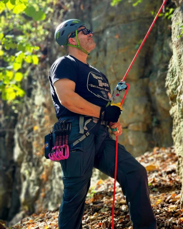 Jeff picked up the 9.5mm Eagle Lite Eco Dry 60m from the Pro Shop a few months back and has been putting it to work both indoors and outside.

“I bought it because of the high-quality manufacturing and durability of Edelrid ropes.”

After plenty of sessions on the wall, it’s still holding up strong.

If you’re looking for a rope you can keep coming back to, this one’s worth checking out.

Happy climbing 🙂

#gearwetrust #climbing #outdoorclimbing #climbsoill #indoorclimbing #climbinggym