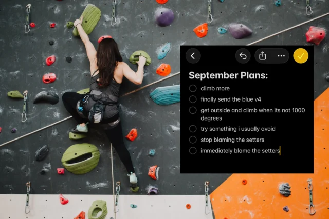 Did we miss anything?

What's on your agenda for September?

Climb on.

#happyseptember #climbinggym #climbing #climbsoill #indoorclimbing
